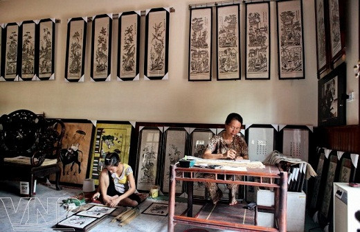 Arte de pintura folclórica de Dong Ho ảnh 8