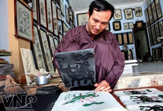 Arte de pintura folclórica de Dong Ho ảnh 7