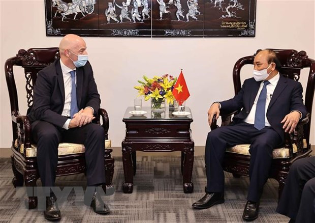 FIFA y Federación de Fútbol de Vietnam por promover cooperación ảnh 1 FIFA y Federación de Fútbol de Vietnam por promover cooperación ảnh 1