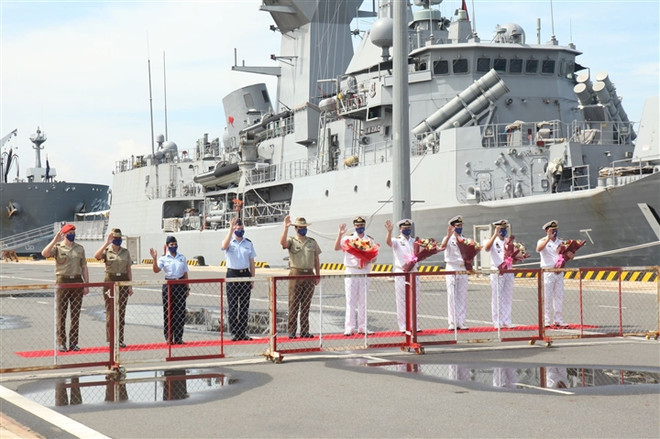 Buques de la Armada Real de Australia llegaron a Vietnam ảnh 1 Buques de la Armada Real de Australia llegaron a Vietnam ảnh 1