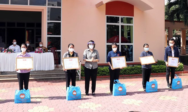 Destacan ayuda de voluntarios religiosos en lucha antiepidémica en Ciudad Ho Chi Minh ảnh 1 Destacan ayuda de voluntarios religiosos en lucha antiepidémica en Ciudad Ho Chi Minh ảnh 1