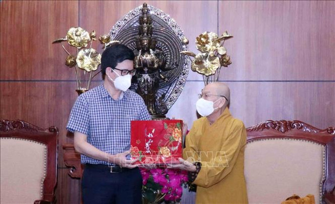 Valoran aportes de Sangha Budista de Vietnam a lucha contra el COVID-19 ảnh 2 Valoran aportes de Sangha Budista de Vietnam a lucha contra el COVID-19 ảnh 2