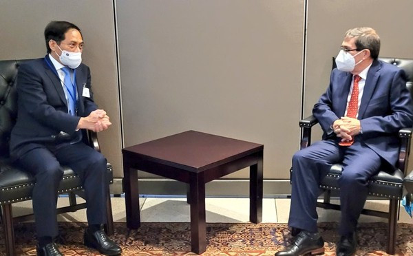 Canciller vietnamita cumple amplia agenda de encuentros en Nueva York ảnh 3 Canciller vietnamita cumple amplia agenda de encuentros en Nueva York ảnh 3