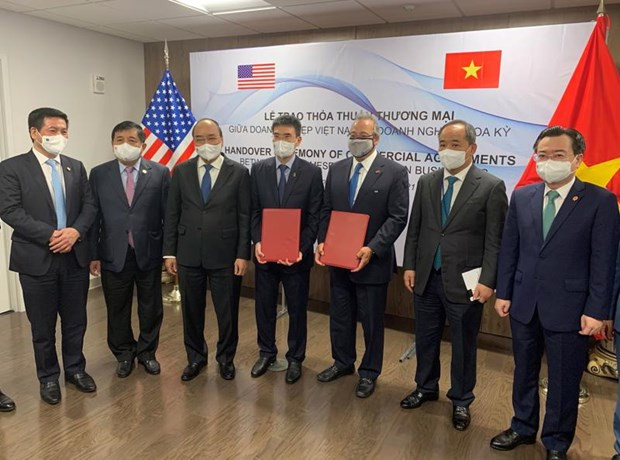 Rubrican empresa petrolera vietnamita y grupo estadounidense importante acuerdo de cooperación ảnh 1 Rubrican empresa petrolera vietnamita y grupo estadounidense importante acuerdo de cooperación ảnh 1