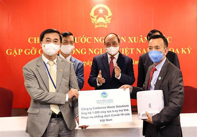 Presidente vietnamita se reúne con coterráneos residentes en Estados Unidos ảnh 2 Presidente vietnamita se reúne con coterráneos residentes en Estados Unidos ảnh 2