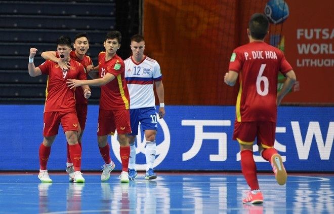 Vietnam dice adiós a Copa Mundial de Fútbol Sala tras derrota ante Rusia ảnh 2 Vietnam dice adiós a Copa Mundial de Fútbol Sala tras derrota ante Rusia ảnh 2