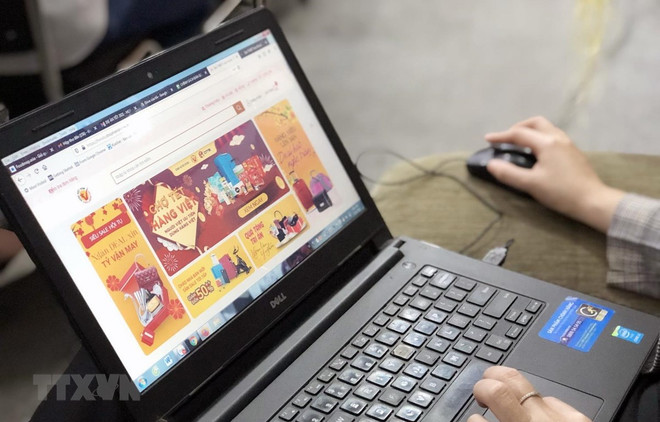 Compras online se duplican en Hanoi durante el distanciamiento social ảnh 1 Compras online se duplican en Hanoi durante el distanciamiento social ảnh 1