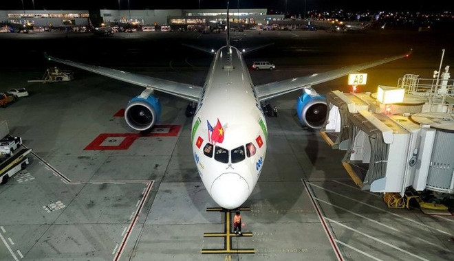 Bamboo Airways completa con éxito primer vuelo directo Vietnam-EE.UU. ảnh 1 Bamboo Airways completa con éxito primer vuelo directo Vietnam-EE.UU. ảnh 1