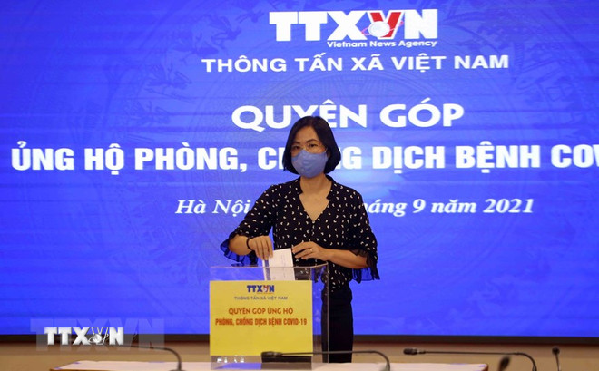 Trabajadores de la VNA contribuyen al programa de lucha contra el COVID-19 ảnh 1 Trabajadores de la VNA contribuyen al programa de lucha contra el COVID-19 ảnh 1