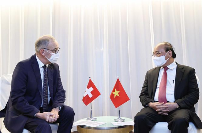 Presidente de Vietnam continúa agenda de trabajo en Nueva York ảnh 2 Presidente de Vietnam continúa agenda de trabajo en Nueva York ảnh 2