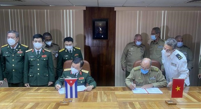 Vietnam y Cuba fortalecen cooperación en defensa ảnh 1 Vietnam y Cuba fortalecen cooperación en defensa ảnh 1