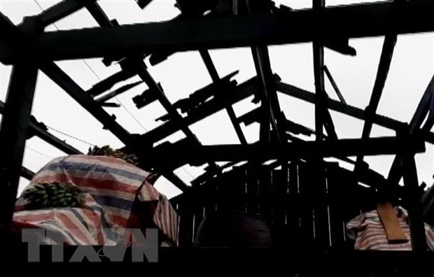 Cruz Roja de Vietnam ofrece ayuda a provincias afectadas por tormenta de granizo ảnh 1 Cruz Roja de Vietnam ofrece ayuda a provincias afectadas por tormenta de granizo ảnh 1