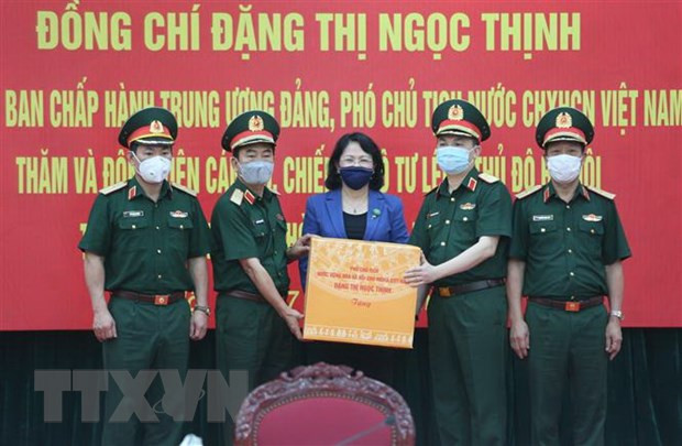 Anima vicepresidenta de Vietnam a fuerzas pioneras en batalla antipandémica ảnh 1