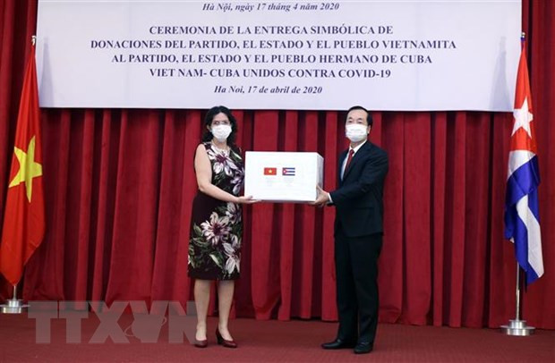 Vietnam y Cuba, codo a codo en enfrentamiento a COVID-19 ảnh 1 Vietnam y Cuba, codo a codo en enfrentamiento a COVID-19 ảnh 1