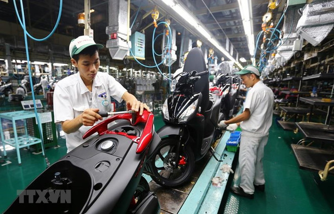 Honda Vietnam reanuda la fabricación de automóviles y motocicletas ảnh 1