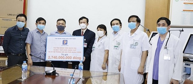 Grupo Nacional de Petróleo de Vietnam suma esfuerzos contra el COVID-19 ảnh 1 Grupo Nacional de Petróleo de Vietnam suma esfuerzos contra el COVID-19 ảnh 1