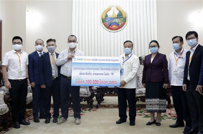 Vietnam muestra solidaridad con Laos en la lucha contra el COVID-19 ảnh 1