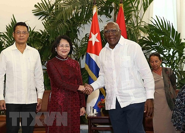 Reafirma vicepresidenta de Vietnam que su país mantendrá intercambio de experiencias con Cuba ảnh 1 Reafirma vicepresidenta de Vietnam que su país mantendrá intercambio de experiencias con Cuba ảnh 1