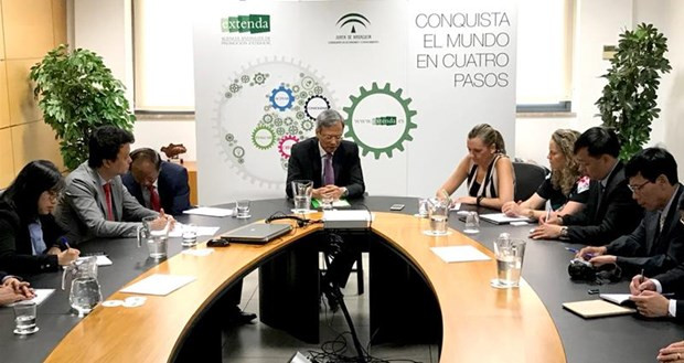Realiza provincia vietnamita promoción comercial en España ảnh 1 Realiza provincia vietnamita promoción comercial en España ảnh 1