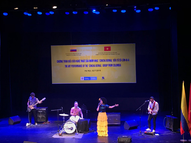 Impresionante noche musical impulsa relaciones entre Vietnam y Colombia ảnh 2 Impresionante noche musical impulsa relaciones entre Vietnam y Colombia ảnh 2
