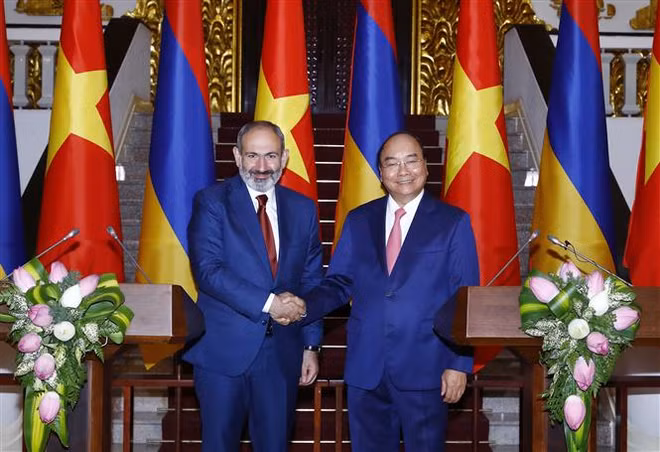 Proyectan Vietnam y Armenia impulsar nexos comerciales ảnh 1