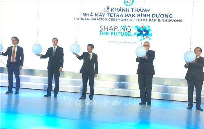 Inauguran en Vietnam fábrica de envases de papel con inversión sueca ảnh 1 Inauguran en Vietnam fábrica de envases de papel con inversión sueca ảnh 1
