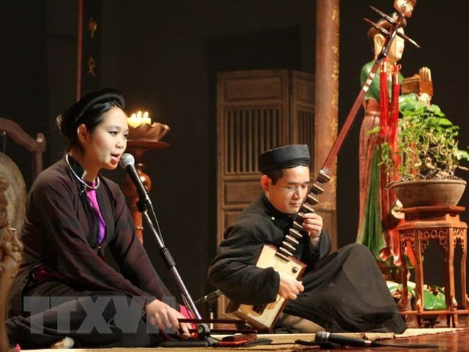 Vigorizan valores culturales de canto ceremonial de Vietnam ảnh 1 Vigorizan valores culturales de canto ceremonial de Vietnam ảnh 1