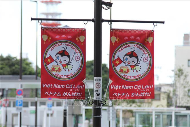 Ciudad japonesa anima el espíritu de atletas vietnamitas en Juegos Paralímpicos ảnh 1 Ciudad japonesa anima el espíritu de atletas vietnamitas en Juegos Paralímpicos ảnh 1