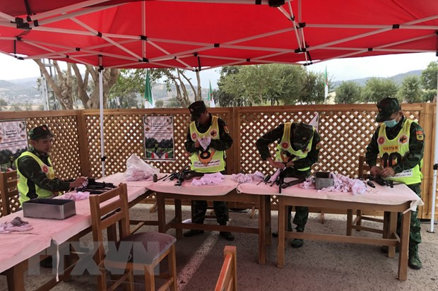 Army Games: Equipo vietnamita gana el segundo lugar en competencia de tiro AK ảnh 1