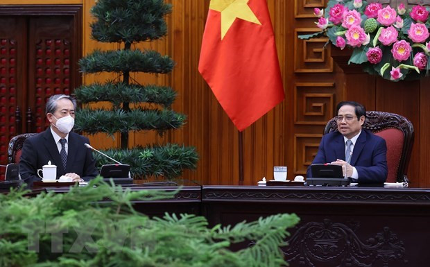 Primer ministro de Vietnam recibe al embajador de China ảnh 1 Primer ministro de Vietnam recibe al embajador de China ảnh 1