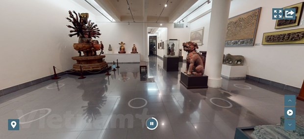 Museo de Bellas Artes de Vietnam ofrece visitas virtuales 3D ảnh 1 Museo de Bellas Artes de Vietnam ofrece visitas virtuales 3D ảnh 1