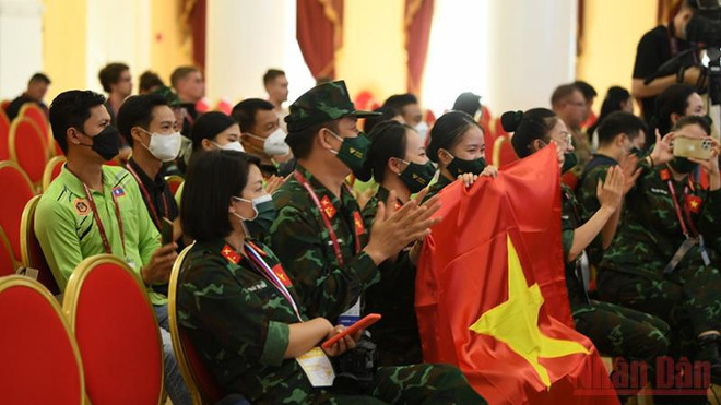 Danza individual vietnamita obtiene cuarto puesto en Army Games 2021 ảnh 2 Danza individual vietnamita obtiene cuarto puesto en Army Games 2021 ảnh 2