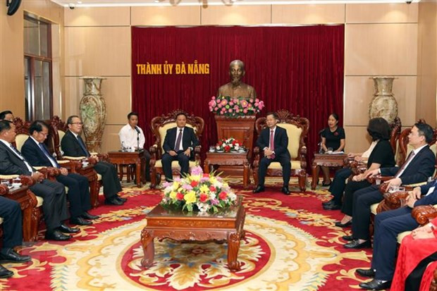 Ciudad vietnamita de Da Nang impulsa la cooperación con localidades laosianas ảnh 1 Ciudad vietnamita de Da Nang impulsa la cooperación con localidades laosianas ảnh 1