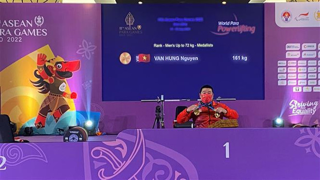 Vietnam ocupa tercer lugar en Juegos Paralímpicos de ASEAN ảnh 2