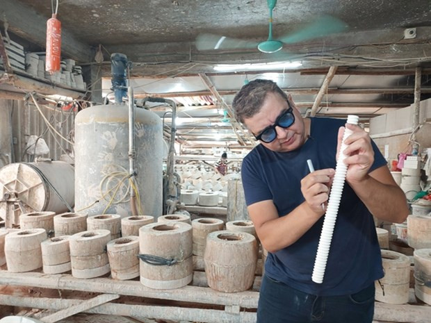 Artista mexicano encuentra nuevas inspiraciones en Vietnam ảnh 1 Artista mexicano encuentra nuevas inspiraciones en Vietnam ảnh 1