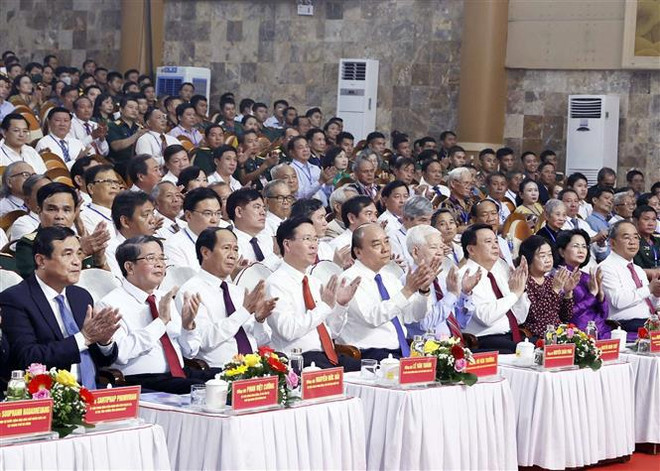 Celebran 110 aniversario de natalicio del difunto presidente del Consejo de Estado Vo Chi Cong ảnh 1 Celebran 110 aniversario de natalicio del difunto presidente del Consejo de Estado Vo Chi Cong ảnh 1