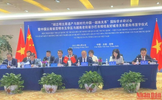 Vietnam y China por conservar legado del Presidente Ho Chi Minh ảnh 1 Vietnam y China por conservar legado del Presidente Ho Chi Minh ảnh 1