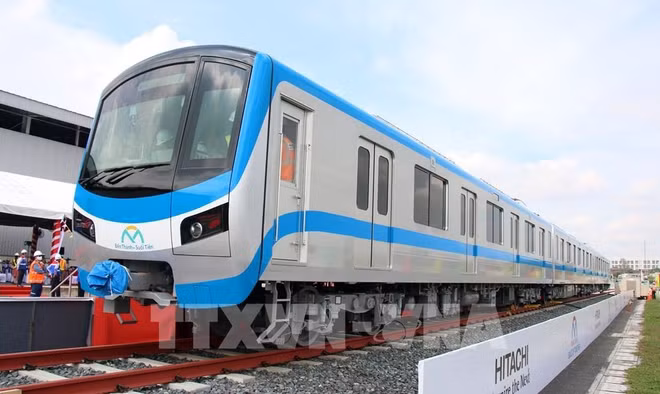 Pondrán a prueba en 2024 línea de metro 1 de Ciudad Ho Chi Minh ảnh 1