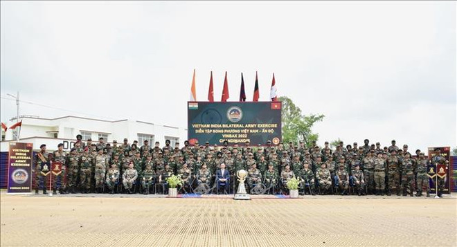 Comienzan Vietnam e India ejercicios de mantenimiento de paz ảnh 1 Comienzan Vietnam e India ejercicios de mantenimiento de paz ảnh 1