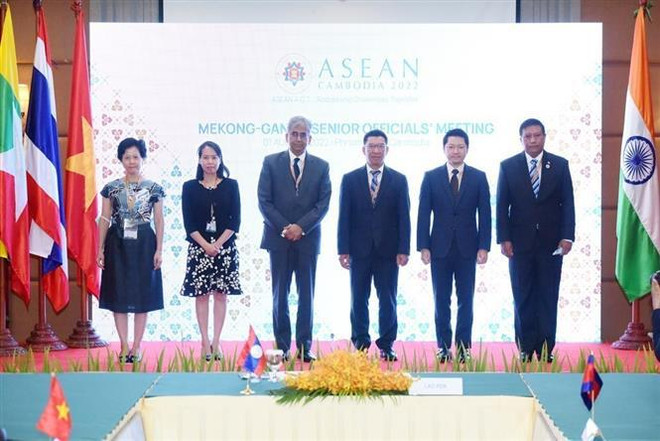 Vietnam asiste a Reunión de Ministros de Relaciones Exteriores de Cooperación Mekong-Ganga ảnh 1