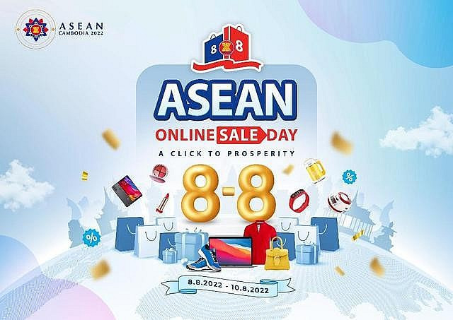 Más de 300 empresas participan en Día de venta en línea de ASEAN 2022 ảnh 1 Más de 300 empresas participan en Día de venta en línea de ASEAN 2022 ảnh 1
