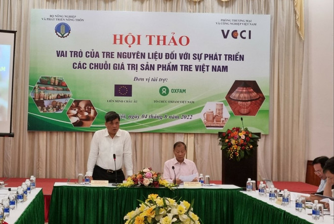 Promueven desarrollo de industria de bambú en Vietnam ảnh 1 Promueven desarrollo de industria de bambú en Vietnam ảnh 1