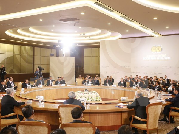 ASEAN y Rusia adoptan Declaración de Sochi ảnh 1 ASEAN y Rusia adoptan Declaración de Sochi ảnh 1