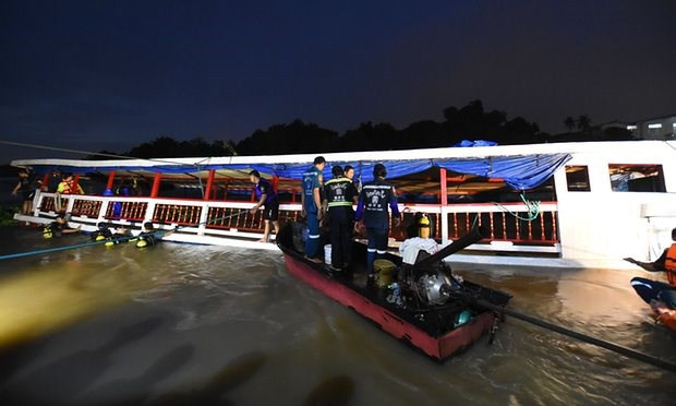 Tailandia eleva a 29 número de muertos en accidente de barco ảnh 1 Tailandia eleva a 29 número de muertos en accidente de barco ảnh 1