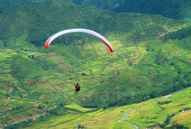 Inauguran Semana cultural de terrazas de Mu Cang Chai ảnh 1 Inauguran Semana cultural de terrazas de Mu Cang Chai ảnh 1