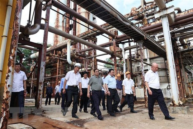 Premier vietnamita exige mejorar función de fábrica de fertilizantes Ha Bac ảnh 1 Premier vietnamita exige mejorar función de fábrica de fertilizantes Ha Bac ảnh 1