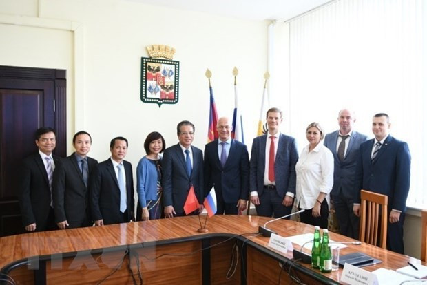 Embajador vietnamita en Rusia realiza visita de trabajo en provincia de Krashnodar ảnh 1 Embajador vietnamita en Rusia realiza visita de trabajo en provincia de Krashnodar ảnh 1