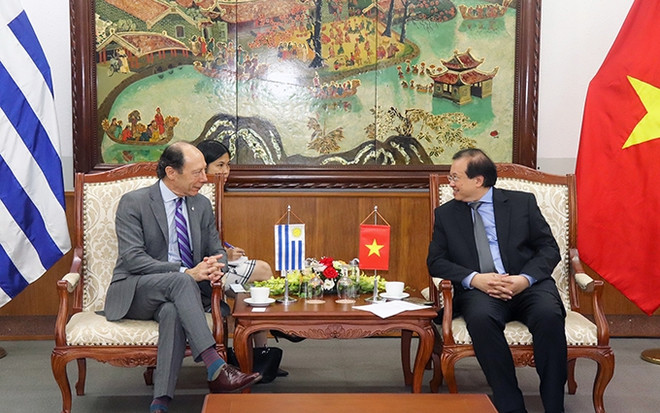 Vietnam desea fomentar cooperación con Uruguay en cultura, deportes y turismo ảnh 1 Vietnam desea fomentar cooperación con Uruguay en cultura, deportes y turismo ảnh 1