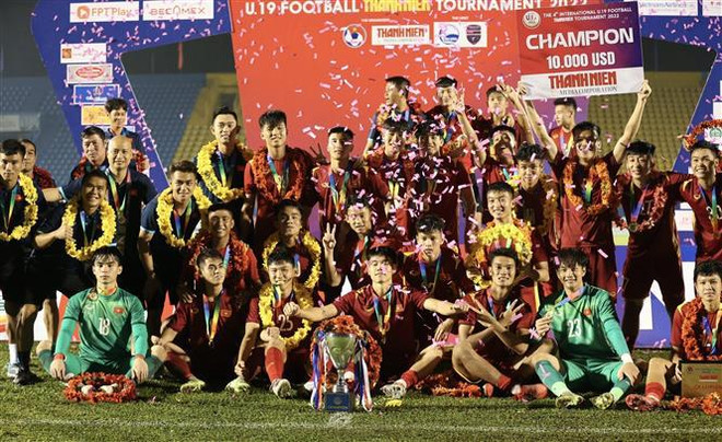 Vietnam, campeón de Torneo Internacional de fútbol Sub-19 ảnh 1