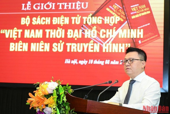Lanzan colección de libros electrónicos "Vietnam en la era de Ho Chi Minh - Crónicas de televisión" ảnh 2